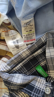 Set - tři chlapecké košile vel. 110 - 2