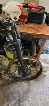 Jawa pérák předek vidlice - 2