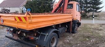 Prodám Mercedes Benz 914 K sklápěč s hydraulickou rukou - 2