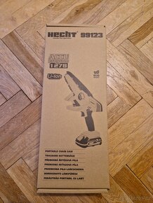 Aku řetězová pila HECHT 99123 baterie + nabíječka 20V - 2
