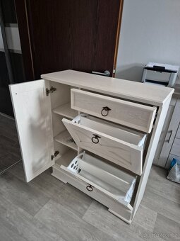 Botník se zrcadlem - Provece styl - 2