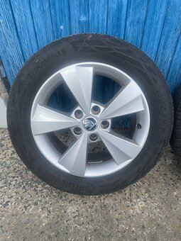 ALU škoda Octavia 3 letní 205/55 r16 Continental - 2