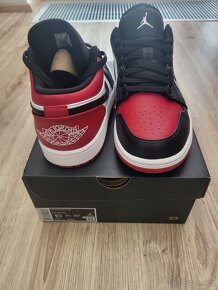 Nike Air Jordan 1 Low Bred Toe, vel. 44 - 2