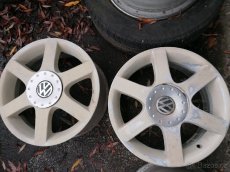 Prodám sadu alu kol 5x112 7Jx16" připravené na lak - 2