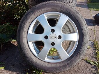 Obutá Alu kola CMS 15ky 4x108 CITROEN PEUGEOT FORD - dobírka - 2