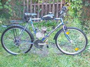 MOTO KOLO MOPED 80ccm cyklo velo PŘÍDAVNÝ MOTOR - 2
