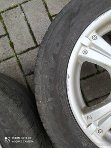 Alu kola 4x100 r15 a letní pneu 185/60 r15 - 2