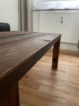 Konferenční stolek ze starého smrku - 2