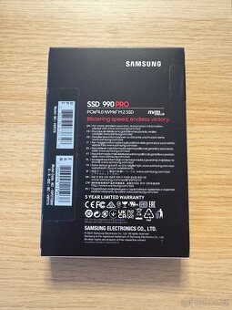 Samsung 990 PRO 2 TB - M2 Nvme SSD, nove, 60m zaruka - 2