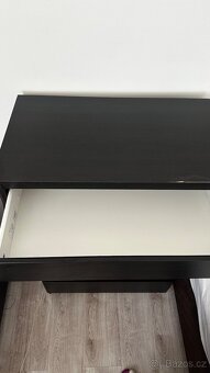 Komoda IKEA – 5 zásuvek, černohnědá - 2