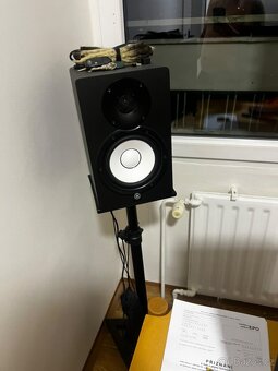 Studiové monitory a mikrofon + vše k tomu - 2