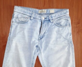 Světle modré pánské džíny, vel. W30 L34, zn. Celio - 2