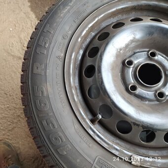 15" plechová kola – 5x112 – ŠKODA (VW, SEAT, AUDI)  Disky:  - 2