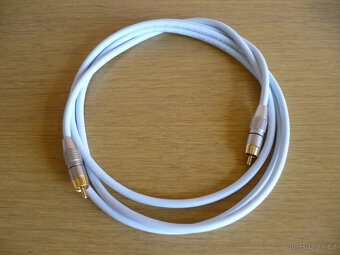 Prodám  RCA kabely Supra DAC délka 2m. Doma pájené - 2