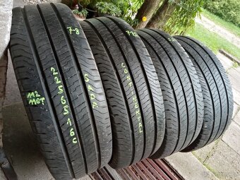 Letní pneu 4kusy 225/65/16C vzorek 80% CONTINENTAL - dobírka - 2