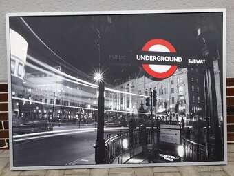 Prodám 3 ks obrazů IKEA rozměr:140x100 cm. - 2