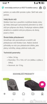 Přebalovací pult Stokke - 2