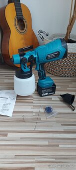 Stříkací Aku pistole Gisam, pro baterie Makita 18V, nová. - 2