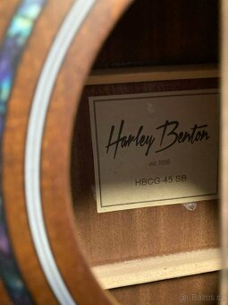Akustická kytara Harley Benton CG-45 SB - 2