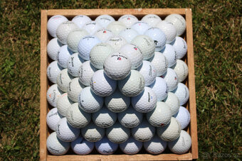 Golfové míčky - hrané kvalita A - 2