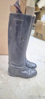 Jezdecké boty kožené- koně - 2