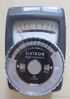 Flashmeter Gossen Sixtron electronic-přesný - 2