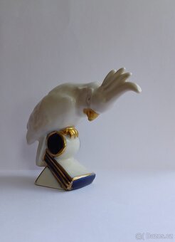Porcelánový kakadu ARTDECO - 2