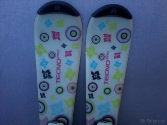 Dětské dívčí lyže Tecno pro 80cm. - 2