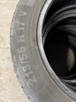 215/55 r17 CONTINENTAL - 2