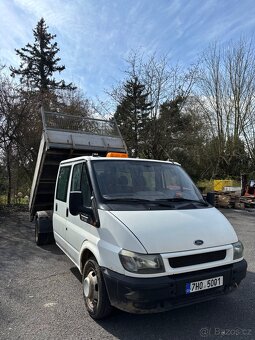 Ford transit 350L nákladní auto Sklápěč - 2