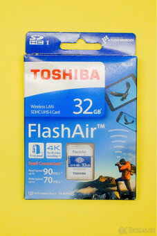 TOSHIBA FlashAir W-04 SD 32GB Wireless LAN - 2