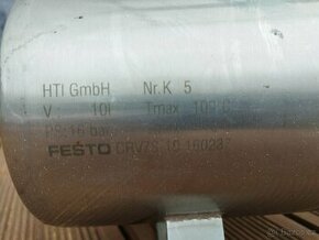 Nerezová 10l nádoba na stlačený vzduch Festo - 2