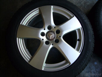 ALU KOLA orig.MERCEDES 17" 5x112 7" et-48,5,stř.-66,6 - 2