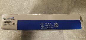 Kontaktni čocky Softlens 90ks, -4.50 - 2