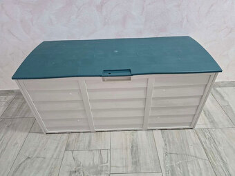 Zahradní box plastový na polštáře nový 230 l - 2