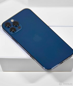 iPhone 12 Pro Max Pacific Blue BATERIE 100% TOP - 2