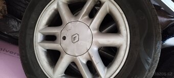 Hezká kompletní letní sada pneu 195/65 R15 91V alu kola - 2