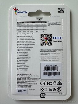 20 x Micro SD 8 GB ADATA - 2