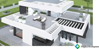 Exkluzivní prodej pozemku s výstavbou luxusní vily s garáží - 2