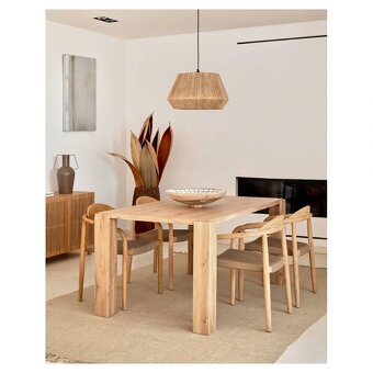 Designové jutové stropní stínidlo(lustr) Kave Home Crismilda - 2