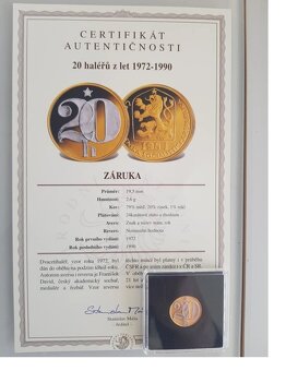 Sběratelská mince - 2