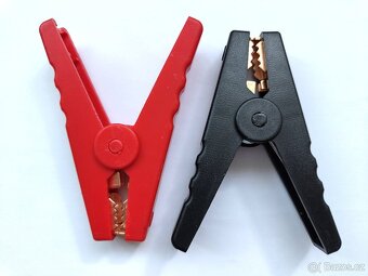 Krokosvorky kabel 10AWG konektor EC5 Sada krokosvorky 2 kus - 2