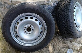 Prodám 4x pneu z Fiata Doblo - 195/65R15-91T-TL - 2