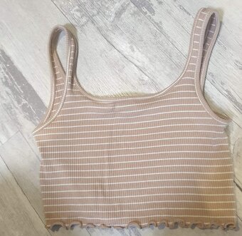 Tílko crop top - 2