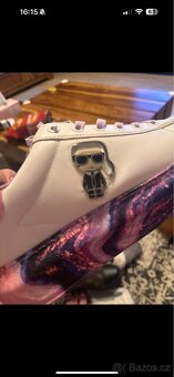 Prodám Dámské Sneakers KL62573D Karl Lagerfeld, 2x nošené - 2