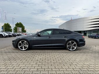 Audi A5 sportback 3.0tdi 210 kW, 4x4, TOP výbava a stav - 2