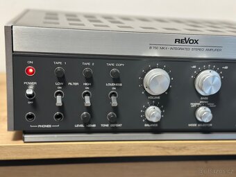 REVOX B 750 MKII KVALITNÍ STEREO ZESILOVAČ - 2