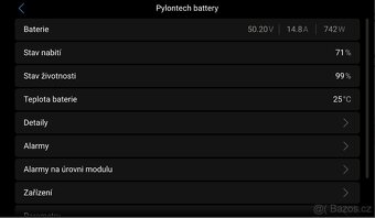3ks Pylontech US5000 48V 4,8kWh - 14,4 kwh - 2