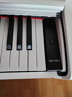 Digitální piano Sencor SDP 100 WH v záruce - 2