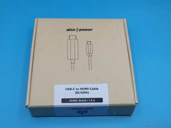Video kabel Alucore USB-C (M) na HDMI 2.1 8K 60Hz 1.5m - 2